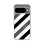 スリムプロテクションケース［ Big Stripe - Black × Gray ］
