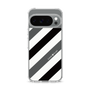 スリムプロテクションケース［ Big Stripe - Black × Gray ］