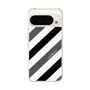 スリムプロテクションケース［ Big Stripe - Black × Gray ］