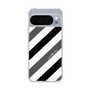 スリムプロテクションケース［ Big Stripe - Black × Gray ］