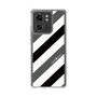 スリムプロテクションケース［ Big Stripe - Black × Gray ］