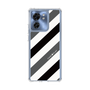 スリムプロテクションケース［ Big Stripe - Black × Gray ］