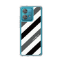 スリムプロテクションケース［ Big Stripe - Black × Gray ］