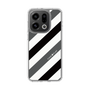 スリムプロテクションケース［ Big Stripe - Black × Gray ］
