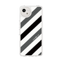 スリムプロテクションケース［ Big Stripe - Black × Gray ］