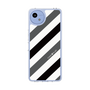 スリムプロテクションケース［ Big Stripe - Black × Gray ］