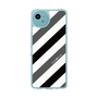 スリムプロテクションケース［ Big Stripe - Black × Gray ］