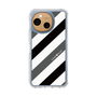 スリムプロテクションケース［ Big Stripe - Black × Gray ］