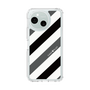 スリムプロテクションケース［ Big Stripe - Black × Gray ］