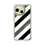 スリムプロテクションケース［ Big Stripe - Black × Gray ］