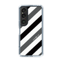 スリムプロテクションケース［ Big Stripe - Black × Gray ］