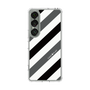 スリムプロテクションケース［ Big Stripe - Black × Gray ］