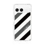 スリムプロテクションケース［ Big Stripe - Black × Gray ］