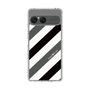 スリムプロテクションケース［ Big Stripe - Black × Gray ］
