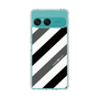 スリムプロテクションケース［ Big Stripe - Black × Gray ］