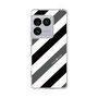 スリムプロテクションケース［ Big Stripe - Black × Gray ］