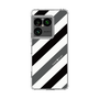 スリムプロテクションケース［ Big Stripe - Black × Gray ］