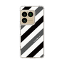 スリムプロテクションケース［ Big Stripe - Black × Gray ］