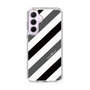 スリムプロテクションケース［ Big Stripe - Black × Gray ］