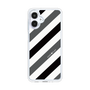 スリムプロテクションケース［ Big Stripe - Black × Gray ］
