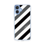 スリムプロテクションケース［ Big Stripe - Black × Gray ］