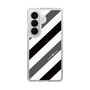 スリムプロテクションケース［ Big Stripe - Black × Gray ］