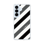 スリムプロテクションケース［ Big Stripe - Black × Gray ］