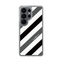 スリムプロテクションケース［ Big Stripe - Black × Gray ］