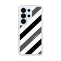スリムプロテクションケース［ Big Stripe - Black × Gray ］