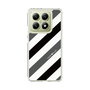 スリムプロテクションケース［ Big Stripe - Black × Gray ］