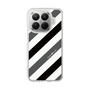 スリムプロテクションケース［ Big Stripe - Black × Gray ］