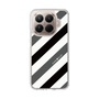 スリムプロテクションケース［ Big Stripe - Black × Gray ］
