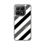 スリムプロテクションケース［ Big Stripe - Black × Gray ］
