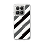 スリムプロテクションケース［ Big Stripe - Black × Gray ］