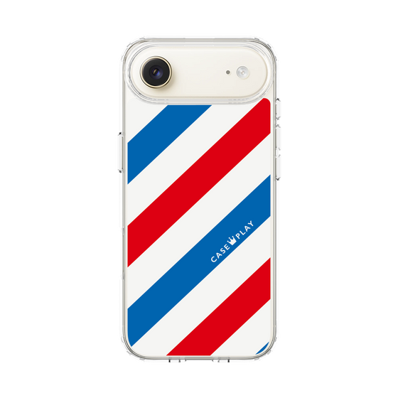 スリムプロテクションケース［ Big Stripe - Red × Blue ］
