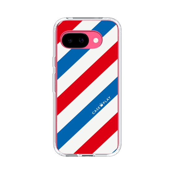 スリムプロテクションケース［ Big Stripe - Red × Blue ］