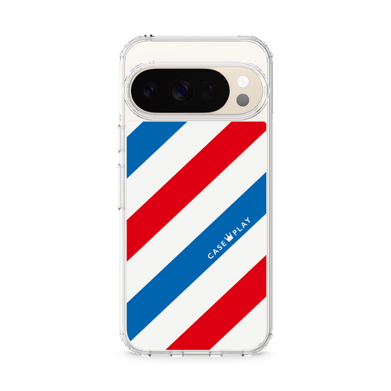 スリムプロテクションケース［ Big Stripe - Red × Blue ］