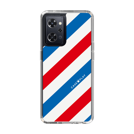 スリムプロテクションケース［ Big Stripe - Red × Blue ］
