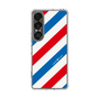 スリムプロテクションケース［ Big Stripe - Red × Blue ］