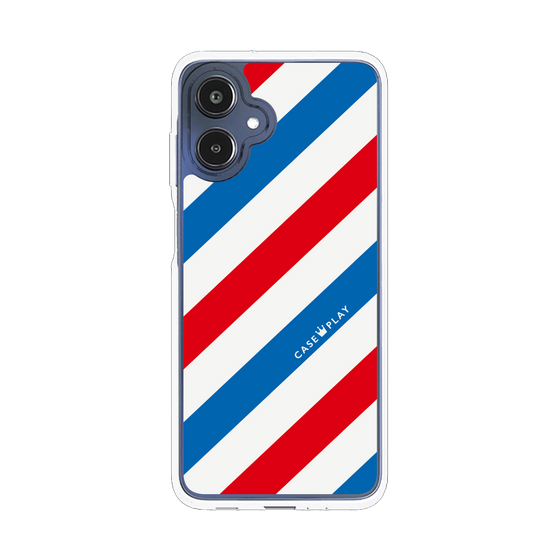 スリムプロテクションケース［ Big Stripe - Red × Blue ］