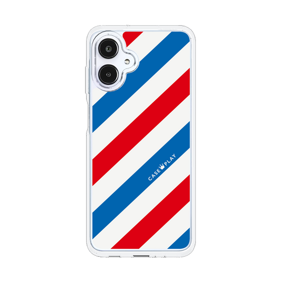 スリムプロテクションケース［ Big Stripe - Red × Blue ］