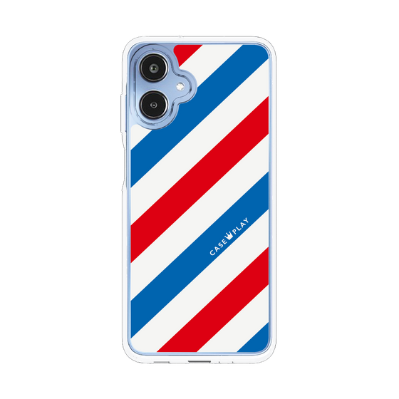 スリムプロテクションケース［ Big Stripe - Red × Blue ］