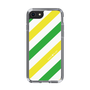 スリムプロテクションケース［ Big Stripe - Green × Yellow ］