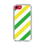 スリムプロテクションケース［ Big Stripe - Green × Yellow ］