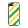 スリムプロテクションケース［ Big Stripe - Green × Yellow ］