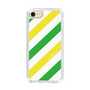 スリムプロテクションケース［ Big Stripe - Green × Yellow ］