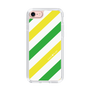 スリムプロテクションケース［ Big Stripe - Green × Yellow ］