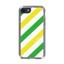 スリムプロテクションケース［ Big Stripe - Green × Yellow ］