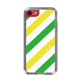 スリムプロテクションケース［ Big Stripe - Green × Yellow ］