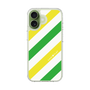 スリムプロテクションケース［ Big Stripe - Green × Yellow ］